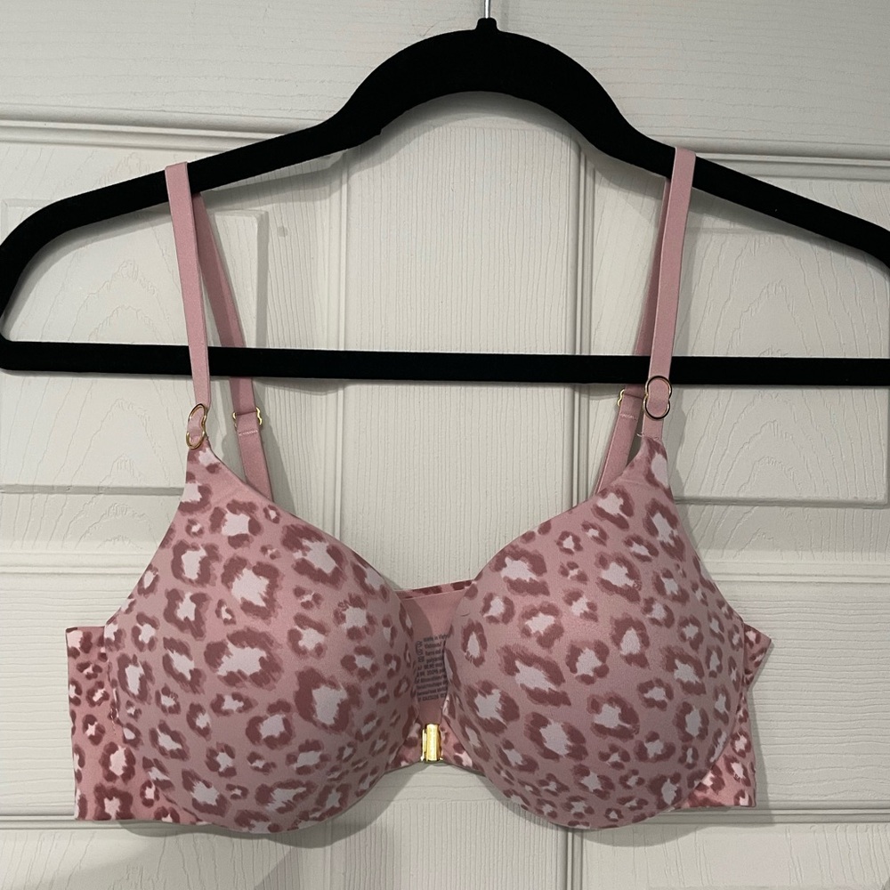 Victoria's Secret Pink Leopard Print Bra